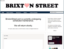 Tablet Screenshot of brixtonstreet.com